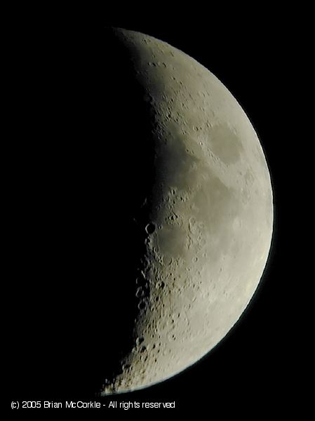 Waxing Crescent Moon